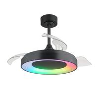 Ventilador de techo Elina (40 W, Diámetro: 910 mm, Gris mate)