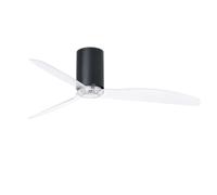 Ventilador de Techo Energiespar Con Control Remoto Mini Tubo Negro/Claro 128CM