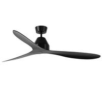 Beacon Lighting Beacon ventilador de techo Whitehaven negro silencioso 142 cm