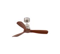 Ventilador de Techo Energiespar con Mando a Distancia Mini Lantau Níquel Nuez