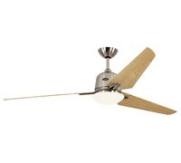 Ventilador de Techo Energiespar Lámpara CasaFan Eco Aviatos 162CM Cromo Mate &