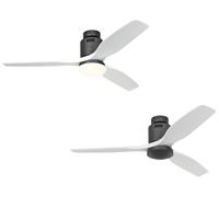 Ventilador de Techo Energiespar Luz Aerodynamix Eco 132 CM Gris Basalto/Blanco