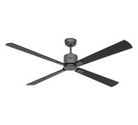 Ventilador de Techo Energiespar Manta Gris Eco Neo III 152 CM Negro Teca
