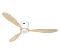 Ventilador de Techo Energiespar Plano Wood Wifi Blanco Madera Dc Smart