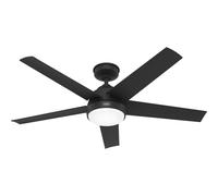 Ventilador De Techo Exterior Con Control Remoto Marina Negro LED Ventilador IP44