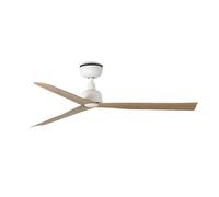 Ventilador de techo exterior con mando a distancia marino blanco roble DC ven...