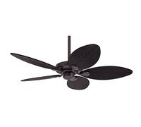 Ventilador De Techo Exterior Sin Luz Elementos De Bronce 137 Cm Terraza
