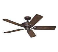 Hunter 50555 Maribel Exterior Ventilador de Techo Interruptor Nuez Bronce 132CM