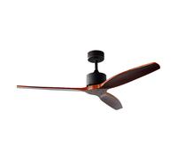 Fm Calefacción VT-6002 L Ventilador de Techo con Mando 4W Marrón