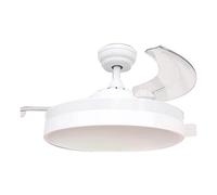Ventilador de techo FM VT-SENZA - Motor DC, aspas retráctiles, luz LED