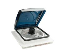 Ventilador de techo for caravana RV, 12 V, tragaluz, 10 velocidades, anti-UV, sensor de lluvia