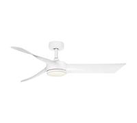 Ventilador de techo HJM VT524 Blanco 1320mm MDF 55W Temporizador 8h CC