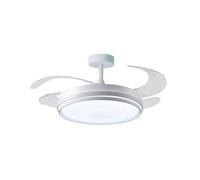 Ventilador de techo Homcom Kioto 72W aspas retráctiles Ø108 cm