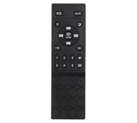 Ventilador de techo inalámbrico con control remoto con 6 niveles de flujo de aire más temporizador de apagado automático de 2 horas, proceso de emparejamiento simple, unidad de mano de plástico negro