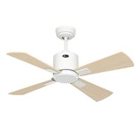 Ventilador De Techo Inteligente Con Control Remoto DC NEO 92cm Blanco Arce Haya