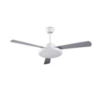 Ventilador de techo ip20 bahia led 24.4w blanco cálido - 3000k on-off blanco brillante g