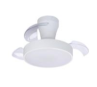 Ventilador de Techo Klack XS Blanco 55cm Motor DC 30w Silencioso con Luz LED y Mando