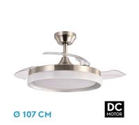 Fabrilamp 208491303 ventilador Níquel
