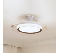 Ventilador de techo LED Philips Bliss, dorado/blanco, silencioso, CCT True