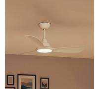 Ventilador de techo LED Philips Fix Blade Ø 132 cm, blanco, silencioso True