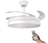 Ventilador de Techo Ledme Afar 30W 6 Velocidades Silencioso con Luz LED y Mando