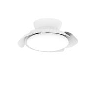 Ventilador de techo metal color blanco serie aloha 52cm