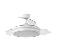 FABRILAMP AKUNADECOR Ventilador Con Motor Dc Bayomo S Blanco Led