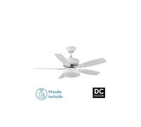 Ventilador de techo metal color blanco serie braw 107cm