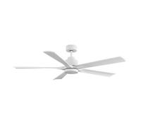 Ventilador de techo metal color blanco serie cairo 132cm