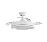 Ventilador de techo metal color blanco serie cerrato 49cm