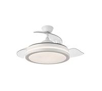 Ventilador de techo metal color blanco serie esparta 40cm