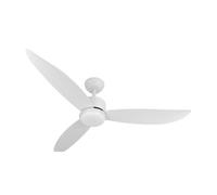 Ventilador de techo metal color blanco serie genil 132cm