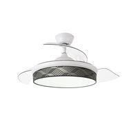 Ventilador de techo metal color blanco serie moda 49cm