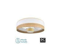 Ventilador de techo metal color blanco serie olga 70cm 70 cm