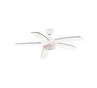 Ventilador de techo metal color blanco serie samal 132cm