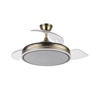 Fabrilamp Ventilador Bayomo Cuero 3 Aspas Motor DC