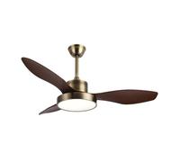 Ventilador de techo metal color dorado serie hayate 97cm