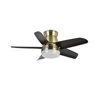 Ventilador de techo metal color dorado serie neutron 91cm