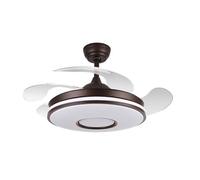 Ventilador de techo metal color marron serie dani 108cm