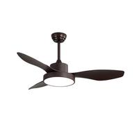 Ventilador de techo metal color marron serie hayate 97cm