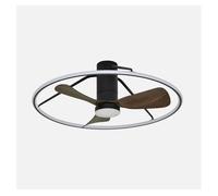Ventilador de techo metal color marron serie oporto 84cm