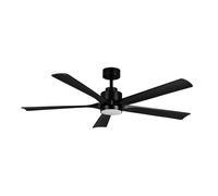 Ventilador de techo metal color negro serie cairo 132cm