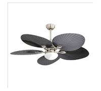 Ventilador de techo metal color negro serie chaw 132cm