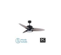 Ventilador de techo metal color negro serie cross 132cm