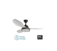 Ventilador de techo metal color negro serie datoo 122cm