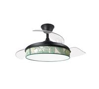 Ventilador de techo metal color negro serie moda 49cm