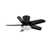 Abrila - ventilador dc neutron - color negro con cinco aspas - con 6 v