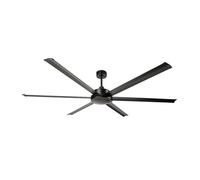 Ventilador de techo metal color negro serie sanson 305cm