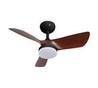 Ventilador de techo metal color negro serie tropic 76cm