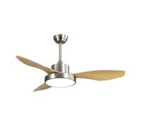 Ventilador de techo metal color niquel serie hayate 97cm